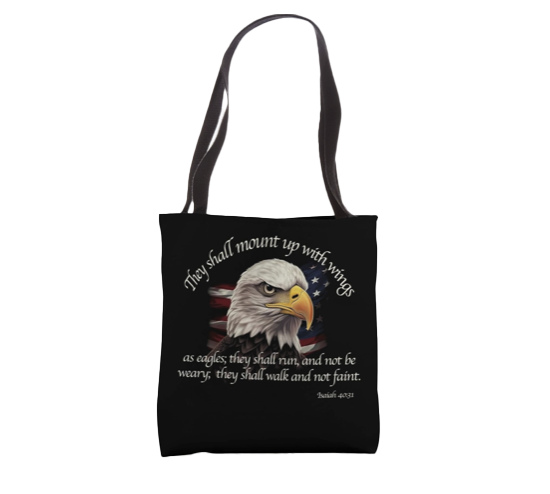 Isaiah 40:31 Tote Bag