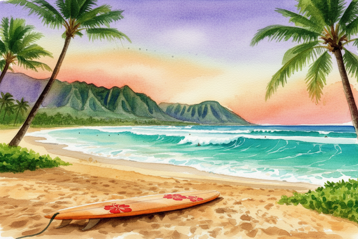 more saturation of color and mountain range in greens. and purple tones
